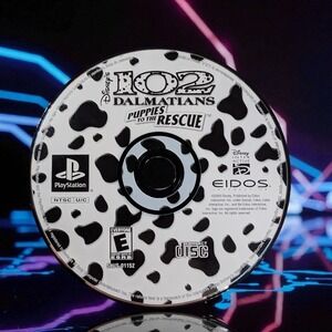 Disney's 102 Dalmations Puppies to the Rescue Playstation PS1‎ DISC ONLY TESTED